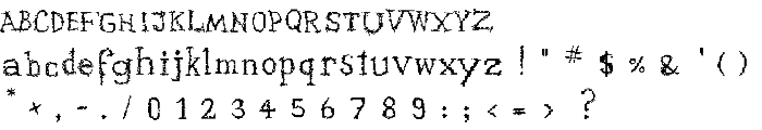 PixXary Regular font