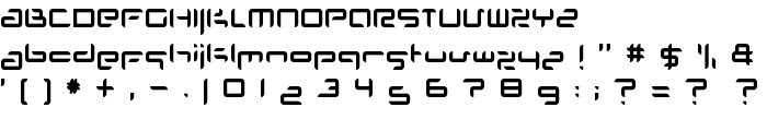 Planet Space font