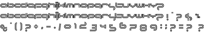 Planet TriColore font