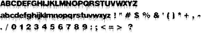 Plasma Drip BRK font