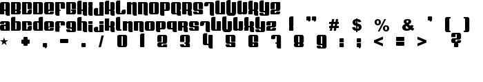 Plasmafuzion font