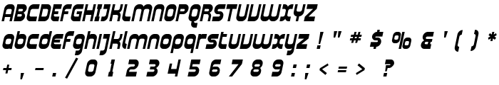 Plasmatica Bold Italic font