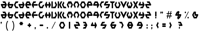 PlasticBag-Regular font