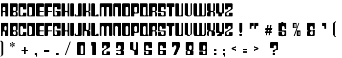 Plastic No.28 font