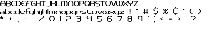 Pneumatics Wide BRK font