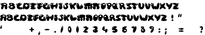 Poison Berries font