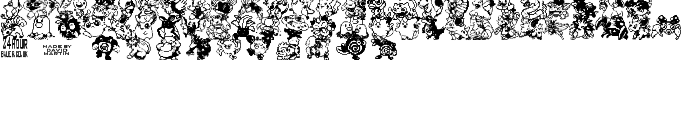 Pokemon pixels 1 font