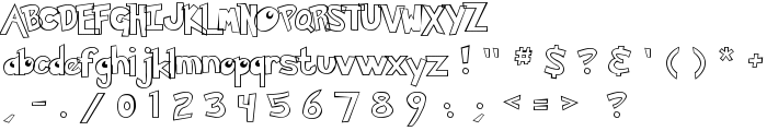 Pokemon Hollow Normal font