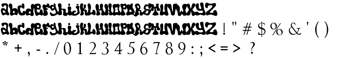 popo font