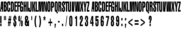 Portishead Dummy font