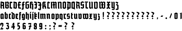 Potsdam font