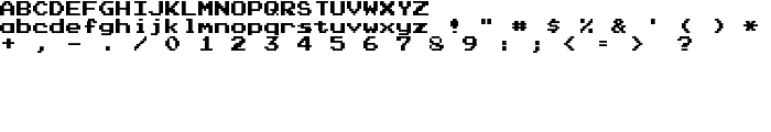 Press Start K font