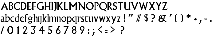 Village Plain font