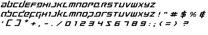 Prokofiev Expanded Italic font