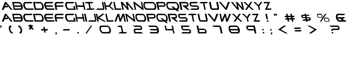 Promethean Leftalic font