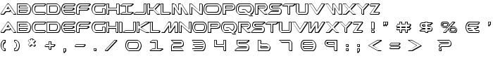 Promethean Shadow font