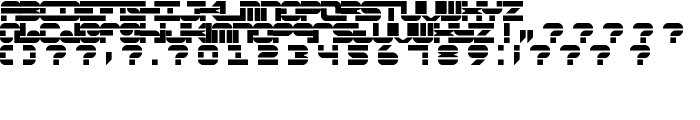 Pseudo BRK font