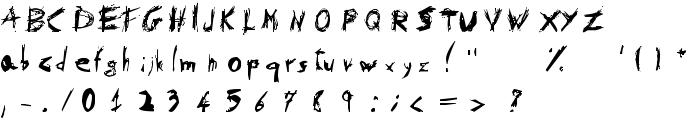 Psychotika font