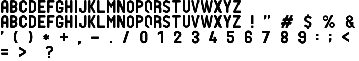 PTF NORDIC Rnd font