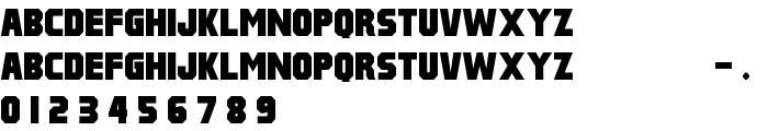 Pulp Fiction M54 font