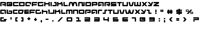 Pulse Rifle font