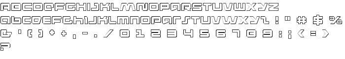 Pulse Rifle 3D font