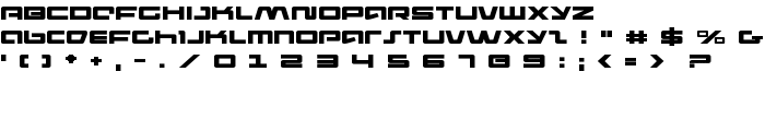 Pulse Rifle Expanded font
