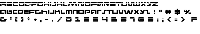 Pulse Rifle Laser font