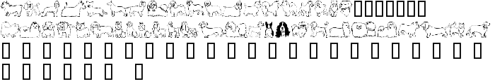 PUPPINS font