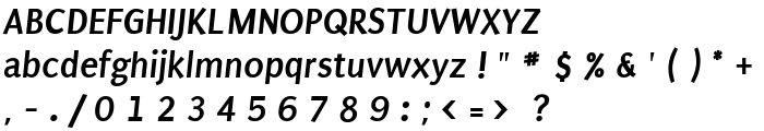 Puritan Bold Italic font