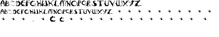 PussyfootA font