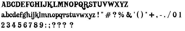 Putain font