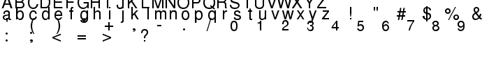 PWTHMSEG font