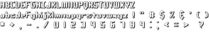 Qlumpy Shadow BRK font