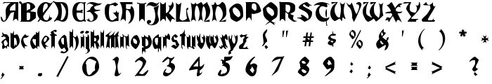 QuaelGothic font