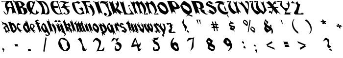 QuaelGothicLefty font