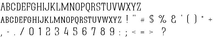 Quastic Kaps Thin font