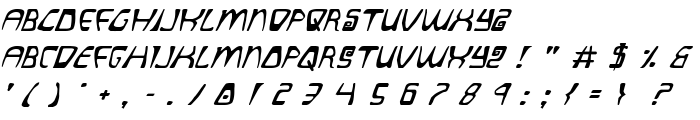 Quatl Italic font