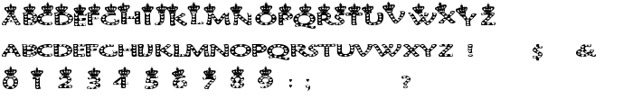 Queen of Hearts font