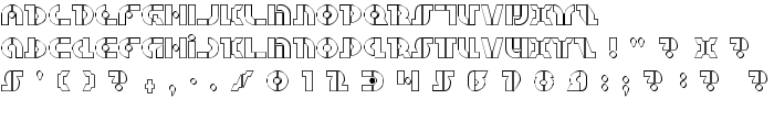 Questlok Shadow font