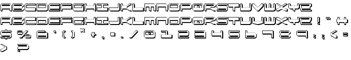 QuickGear Shadow font