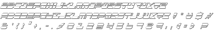 Quickmark Cond Shadow Ital font