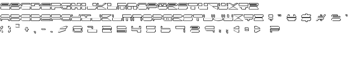 Quickmark Shadow font