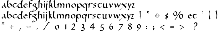 Ramsey SD font