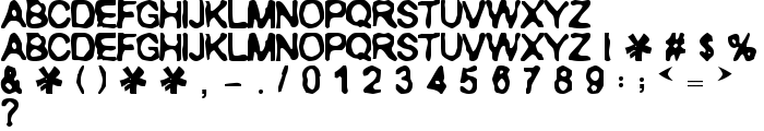 RANXEROX font