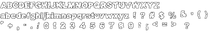 Raptor Attack font