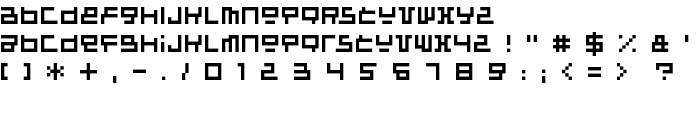 Raumsonde font