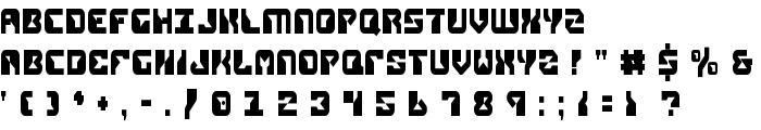 Replicant Condensed font