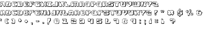 Replicant Shadow font