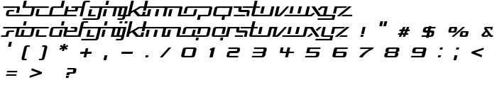 Republika V Exp Italic font